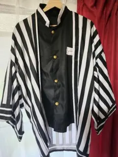 鬼滅の刃　伊黒小芭内コスプレ衣装、ウィッグ、小物