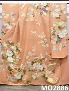 千總 誰が袖好み 振袖 刺繍 金駒 金彩 身丈160cm MO2886のサムネイル