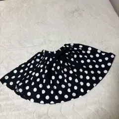 ベビー服　90cm ドットスカートのサムネイル