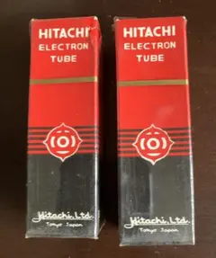 HITACHI 真空管 8EM5 日立 Electron tube 2本セットのサムネイル