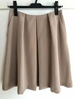 オリヒカ 膝丈スカート ベージュのサムネイル