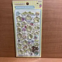 サンリオ　ポムポムプリン　ボンボンドロップシール　ラスト1点