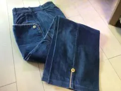 ★PHILIPPE SALVET コーディロイパンツブルーUSED品美品