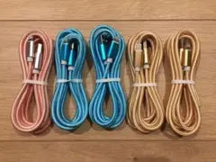 2m-5本 iPhone 充電器 ライトニング ケーブル 純正急速充電