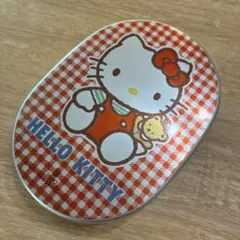 値下　ハローキティ 弁当箱　レトロ　小物入れ