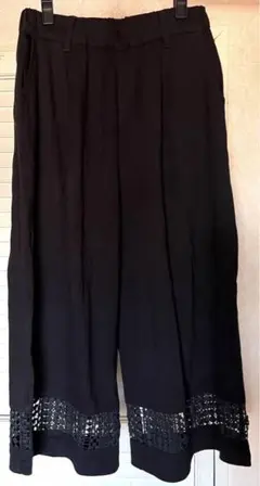 A・I・C ガウチョパンツ　黒　Mサイズ