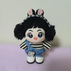 モルモット ぬいぐるみ イヤーマフ 耳あて ブラック