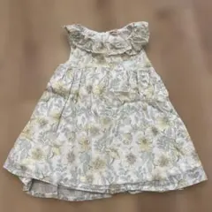 petit main 花柄ワンピース 80cm