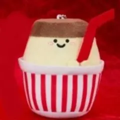 ♥プリンさん♥お文具といっしょ 映画館マスコットキーチェーン　ぬいぐるみ