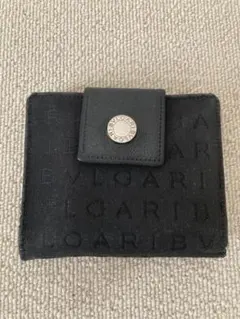 【希少 美品✨】【お値下げ中！】BVLGARI二つ折り財布 黒 コレツィオーネ BVLGARI ブラック 二つ折り財布