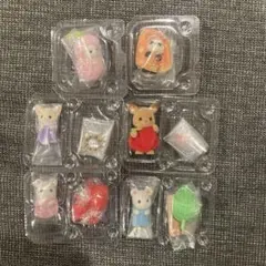 シルバニア フルーツパーティー ペルシャネコ さくらんぼ フェネック パンダ