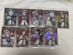 にじさんじウエハース　9枚セット　アルス、りりむ、ひまわり、サンゴ、プティなど