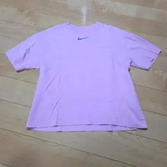 NIKE The Nike Tee オーバーサイズ Tシャツ ピンク XS