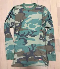 Supreme Hanes Thermal サーマル 迷彩 S - メルカリ