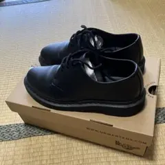 Dr. Martens 3ホール ブラック モノのサムネイル