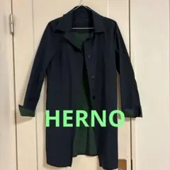 【試着のみ】ヘルノ　オフィサーカラースプリングコート　40 楽天市場】herno スプリングコートの通販