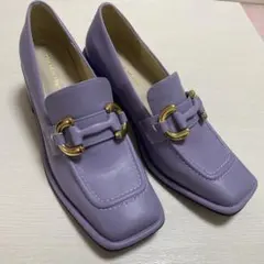 ORiental TRafficワイドスクエアトゥヒールローファー/31120