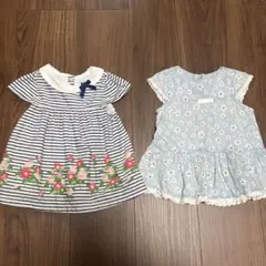 ジャニーアンドジャック　カルバン・クライン　ジーンズ　花柄チュニック2点セットのサムネイル