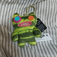 ファグラー FUGGLER ぬいぐるみ　キーリング ストライプ模様