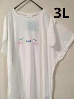 3L シナモロール　ドルマンスリーブチュニック　バックプリントTシャツのサムネイル