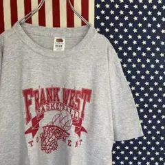 FRANK WEST バスケットボール Tシャツ 【L】