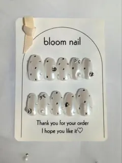 ミラーネイル ワンホンネイル 韓国ネイル ネイルチップサイズオーダー