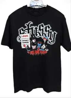 入手困難　Stussy グラフィック　 ブラック Tシャツ サイズ　M