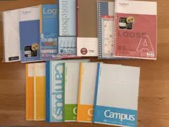 ノート　ルーズリーフ　23冊おまとめ