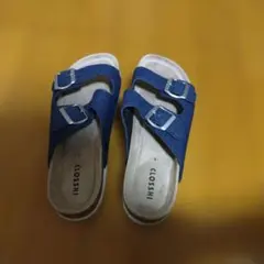 CLOSSH ダークブルー サンダル
