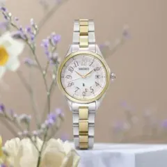 SEIKO LUKIAグロウ SSQW092 ソーラー電波 チタン 腕時計のサムネイル