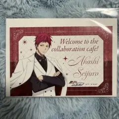 黒子のバスケ GiGO 白スーツ 招待状風イラストシート 赤司征十郎