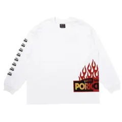 【新品未使用】PORKCHOP FIRE IT UP 長袖カットソー