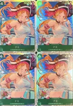 ワンピースカード　OP14-031 ナミ　SR 4枚