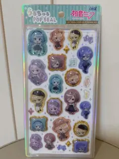 【正規品】うるちゅるポップシール　初音ミク　クラシカルレトロ