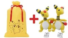 ポケットモンスター⭐︎もふぐっとしっぽみてみてぬいぐるみデンリュウ2体ギフト袋2枚