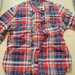 Gymphlex チェック柄シャツ 100%コットン
