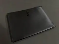 YSL イヴ・サンローラン レザー クラッチバッグ
