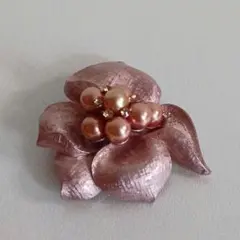 JANUS　ピンクパールブローチのサムネイル