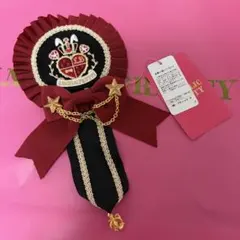 Angelic Pretty Wonder Queenワッペンブローチ アカ - メルカリ
