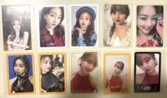 twice トレカ　ジヒョ　10枚セット　fancy TT