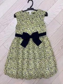 美品　BeBe 花柄ノースリーブワンピース 120