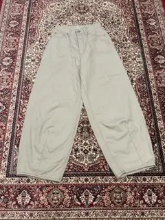 美品 coen コーエン デニム ワイドパンツ Sサイズ