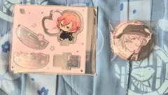 文豪ストレイドッグス 大博覧会 ゆらゆらアクリルスタンド 缶バッジ 中原中也