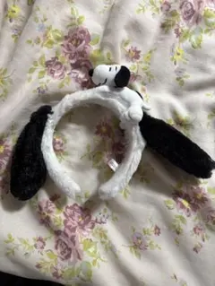 スヌーピー 耳付きカチューシャ