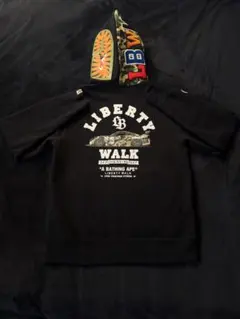 BAPE×LBWK SHARK FULL ZIP HOODIE Black