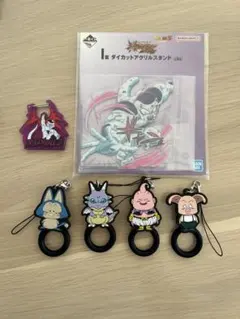 ドラゴンボールZ アクリルスタンド ラバーマスコット セット