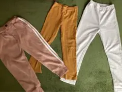 キッズパンツ　レギンス　3点セット　ユニクロ