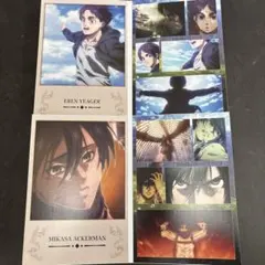 一番くじ 進撃の巨人～地鳴らし～F賞 メモリアルカード 最後の戦い