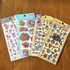 トムとジェリー　立体シール　４枚セット