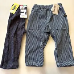 110サイズ 7分丈レギンスパンツ 長ズボン 秋冬のサムネイル